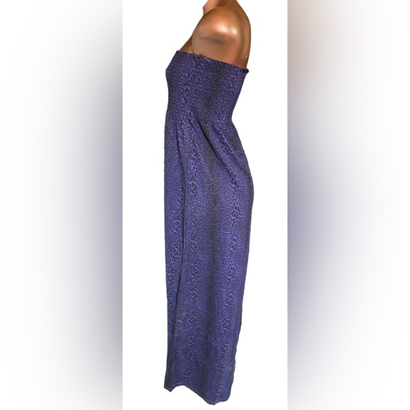 Garage Smocked Strapless Maxi Dress - Picture 2 of 6
